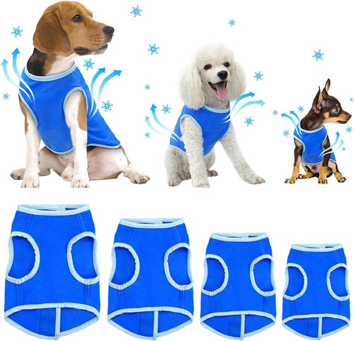 Chaleco Refrescante Perro, Gato Enfriamiento Mascota Talla L