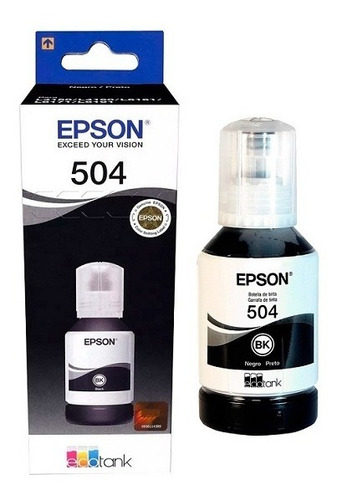 Tinta Epson T504 Negro