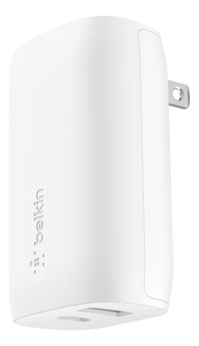 Belkin 37w Ac Charger Usb-c 25w Usb-a 12w Stand Alone