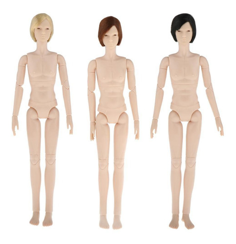 Corpo De Boneca Com Articulação Esférica Dourado
