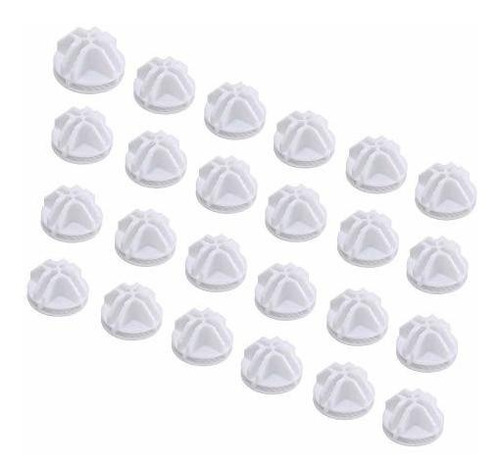 C&ahome 24 Conectores De Plástico De Cubo De Alambre Para Al