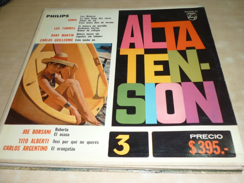 Alta Tension Vol 3 Los Tammys Tito Alberti Lp Mint