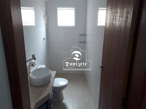 Cobertura À Venda, 195 M² Por R$ 584.000,00 - Vila Homero Thon - Santo André/sp - Co11232