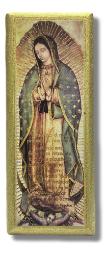 Cuadros De Virgen De Guadalupe 5 Piezas 20cm