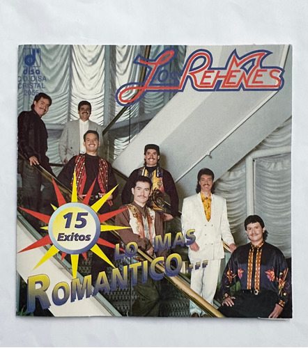 Los Rehenes Cd 15 Exitos Lo Mas Romantico Excelente Estado 