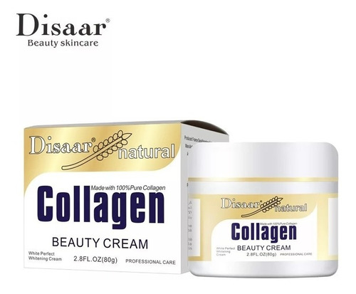 Crema De Colágeno Collagen Natural Anti Acné Y Arrugas Tipo De Piel Cualquiera