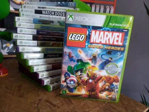 JOGO LEGO SUPER HEROES PARA XBOX 360 - MÍDIA FÍSICA ORIGINAL