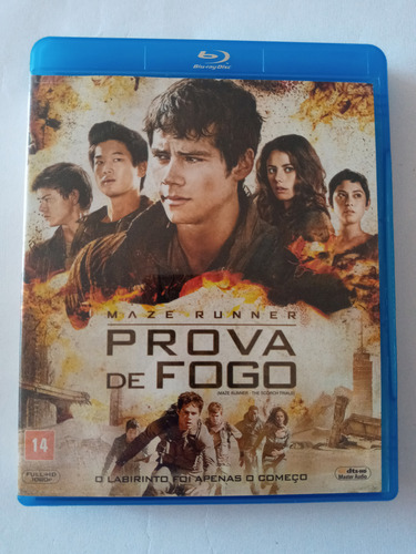 Bluray Maze Runner: Prova De Fogo (Usado)