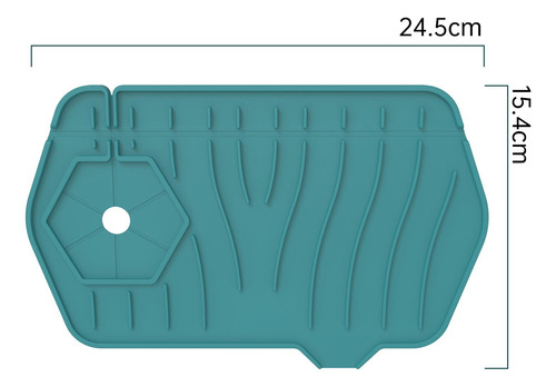 Almohadilla De Drenaje Para Grifo Plegable De 2 Piezas,