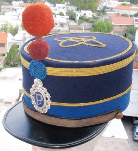 Antiguo Kepi Gorra Sombrero Uniforme Policia Siglo Xx - 1900