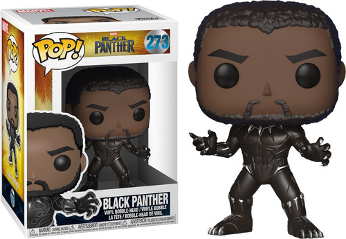Funko Pop! Avengers Infinity War- Black Panther (unmasked)