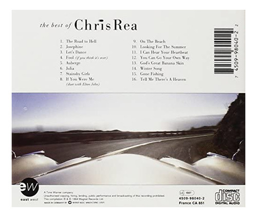 Cd: Lo Mejor De Chris Rea