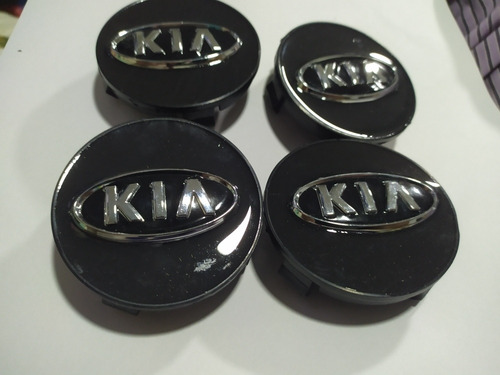 Tapa Eje Kia Negras Rio Sportage Sorento Cerato 5.5 Cm X 4