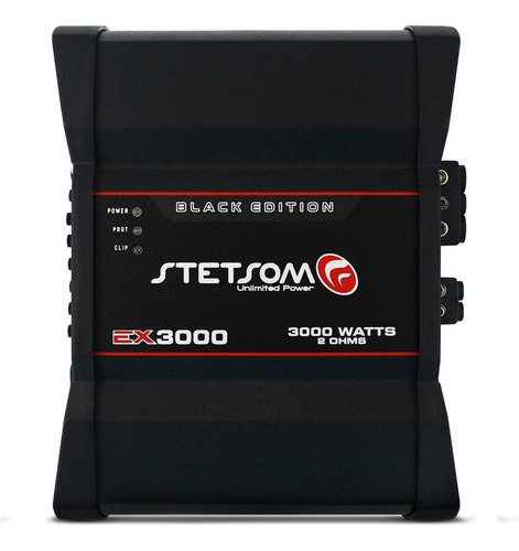 Imagem 3 de 4 de Kit Modulo Stetsom Ex3000 Black + 2 Sub 15 Pol Tornado 2200w