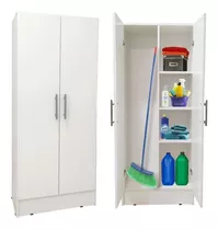 Despensero Con Escobero Organizador Armado - 180x60cm 2 Puertas – Muebles  Económicos