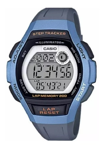 Reloj Casio Lws 2000h 2a Deportivo Original Azul
