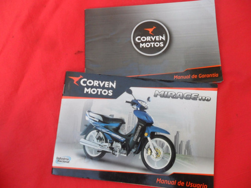 Mirage 110 Moto Motoneta Manual Corven Motocicleta