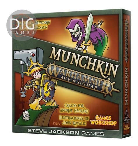 Munchkin Warhammer Age Of Sigmar - Ed. Internacional Español