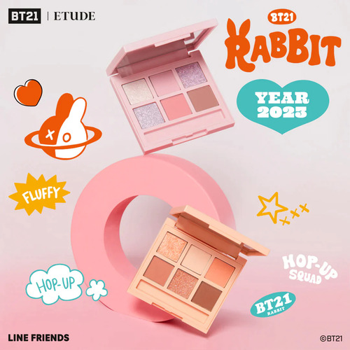 Paleta De Sombras Edición Limitada Bt21 Cooky Bts