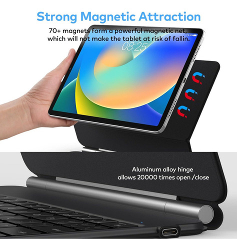 A Teclado Mágico Ñ Con Lápiz Para iPad 10.ª Gen. 10.9 In