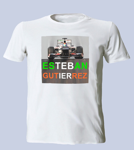 Playera F1 Formula 1 (esteban Gutierrez)
