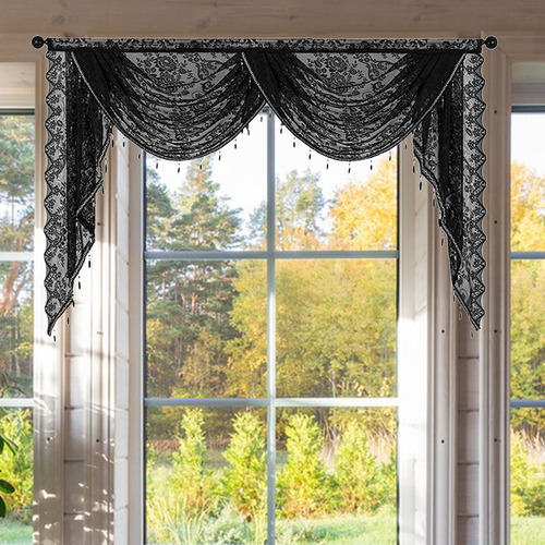 Ventana De Cascada Venance Vintage Diseño Ancho 150 Cm