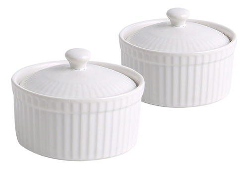 Cuenco Para Hornear Ramekin Bowls, Tamaño Pequeño, 2 Unidade