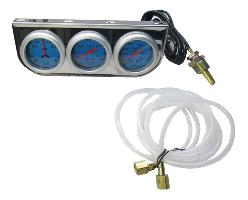 Imagen 2 de 6 de 3 Relojes Temperatura Agua Aceite Amperimetro 52mm