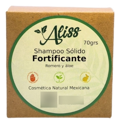 Shampoo Sólido Fortificante 70 Gramos