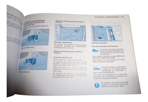 Citroen Berlingo 2010 Manual De Empleo (3) (Usado)