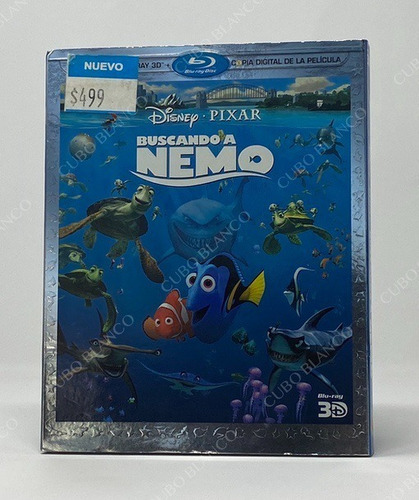 Buscando A Nemo Película Blu Ray 3d + Copia Digital