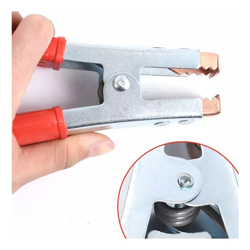 Cable Pasacorriente 1000 Amp 2 Metros Auto Pinza Cocodrilo