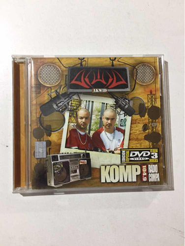 Akwid Cd + Dvd Edición Especial Radio Compa Komp 104.9 Jamas