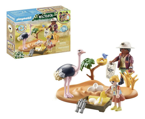 Playmobil Wiltopia - Guardianes De Avestruz Agua
