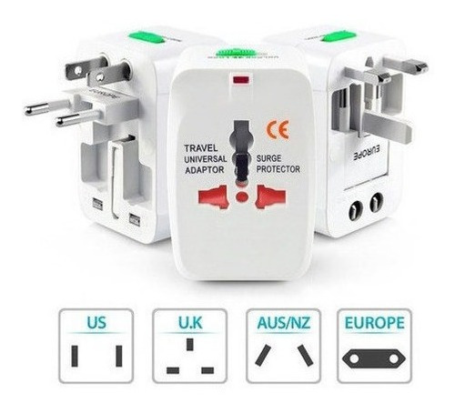 Adaptador Universal Europeo Americano Ingles Internacional