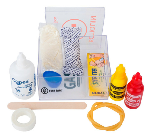Imagen 4 de 6 de Botiquín Primeros Auxilios Eversafe 23 Elementos Para Auto Apto Vtv Modelo Pd
