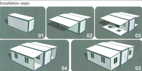 Casa Prefabricada Expandible Tipo Contenedor 6m X 6m
