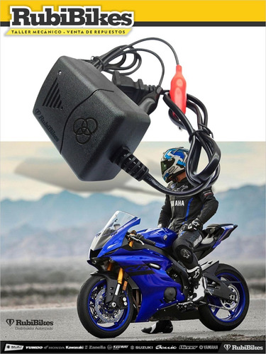 Imagen 3 de 5 de Cargador De Batería Para Moto Mini. C-premium.