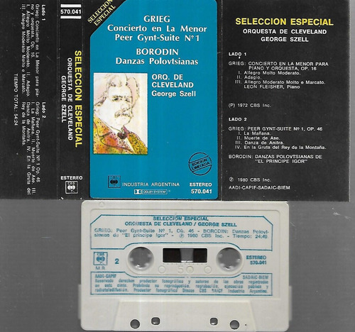 Seleccion Especial Orquesta De Cleveland George Szell Kct