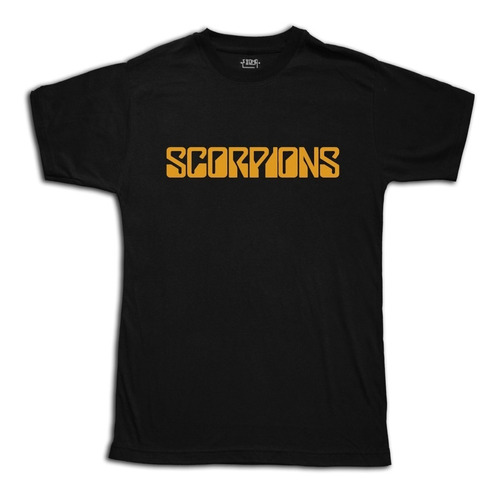 Remera Scorpions Logo Rock Hombre Mujer Niño Talles Algodon