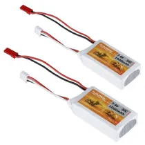 Comprar 2pcs 7.4v 1000mah 20c Lipo Jst Conector Batería Para Rc Hobb