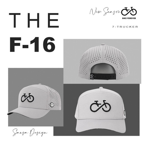 Imagen 3 de 10 de Gorra Dryfit Bikeforever Ultraligera Mtb, Ruta, Bmx, Enduro