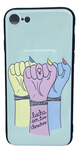 Carcasas Para iPhone SE 2020 7/8 Mujer Feminismo Power Girl