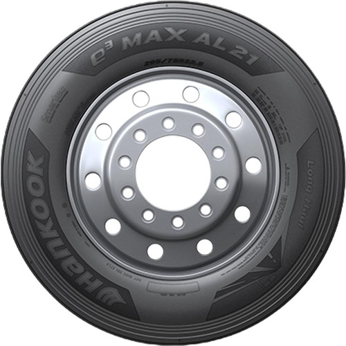 Imagen 3 de 10 de Llanta 11 R22.5 Hankook Al21 E3 Max Toda Posicion 146/143l