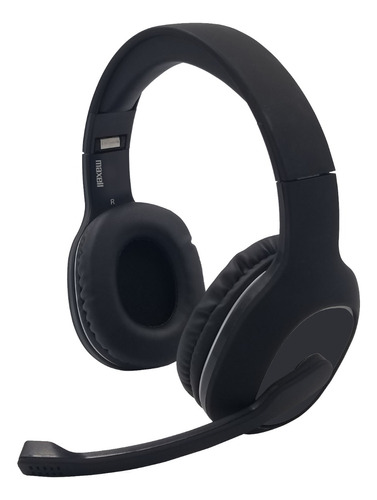Maxell Bluetooth 5.0 Over Ear Headset Con Boom Mic, Sonido Y Color Negro