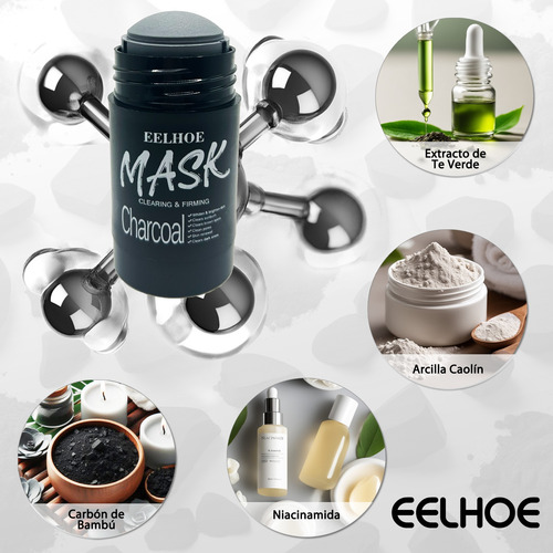 Carbón Mask Stick Mascarilla Acné Aclarante Niacinamida