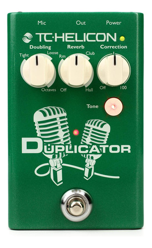 Tc-helicon Duplicador De Efectos Vocales Stompbox