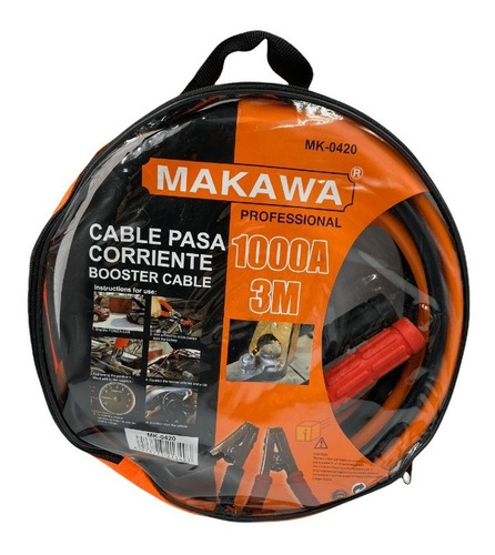 Cable Roba Corriente 1000a/3m Makawa