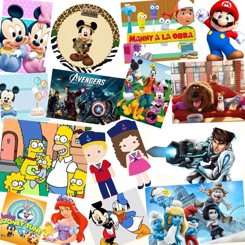 Kit Imprimible Fiesta 146 Motivos Diferentes De Todo Un Poco