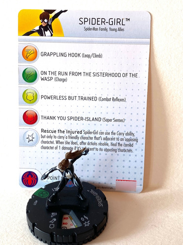 Heroclix Figura Spider-girl #027 Marvel Amazing Spiderman